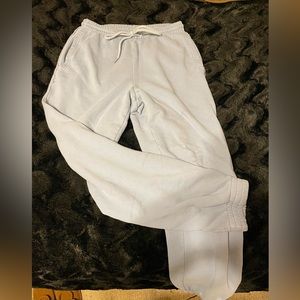 light blue sweatpants, perfect condition wore few times